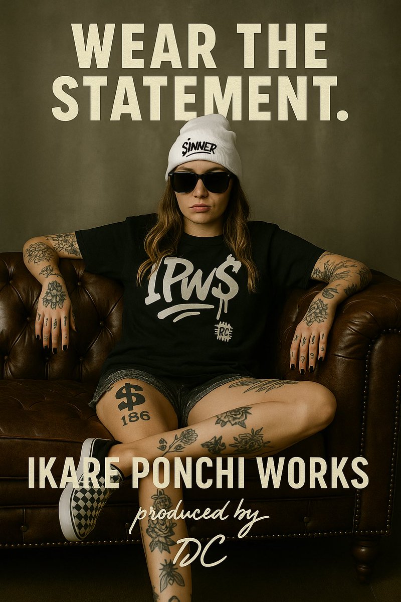 ataridesu69's tweet photo. 「主張を着ろ。」
#WEARTHESTATEMENT #主張を着ろ #IKAREPONCHIWORKS
#IPWS #DC刻印 #$BEE #SINNERMODE https://t.co/CgNmwBITkz