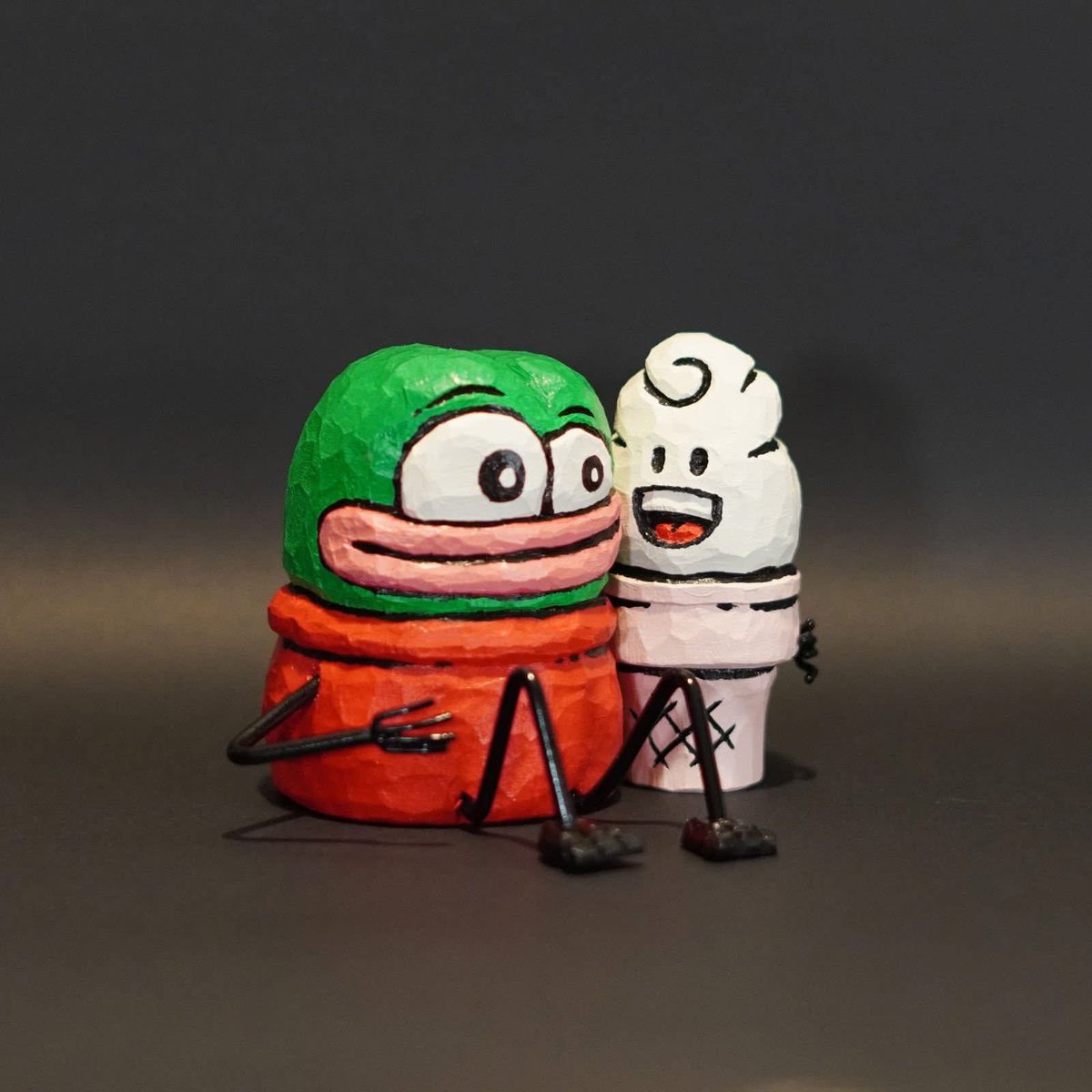 MarcusConnorNH's tweet image. I made this 3 years ago. 🐸🍦
In the @quentinbdb collection
