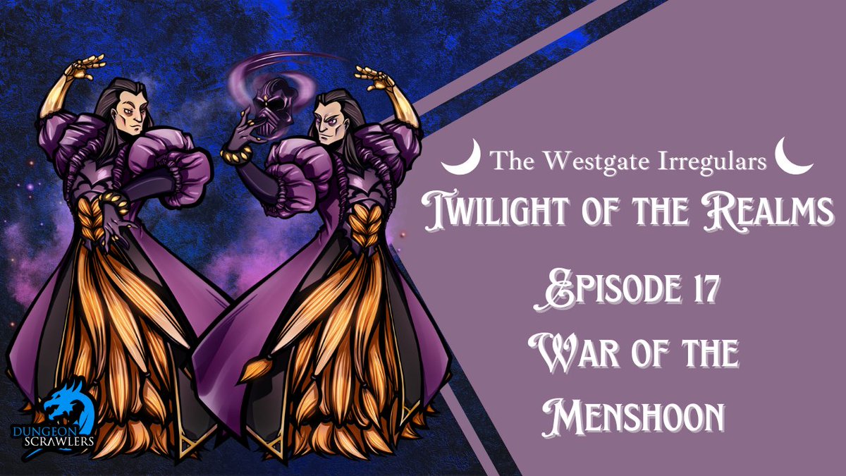Dungeon Scrawlers (@dungeonscrawl) on Twitter photo Tonight, it's Manshoon versus Manshoon! Join us and special guest <a href="/TheEdVerse/">Ed Greenwood</a> at 6pm PT for Twilight of the Realms on twitch.tv/dungeonscrawle… Tonight, it's Manshoon versus Manshoon! Join us and special guest <a href="/TheEdVerse/">Ed Greenwood</a> at 6pm PT for Twilight of the Realms on twitch.tv/dungeonscrawle…