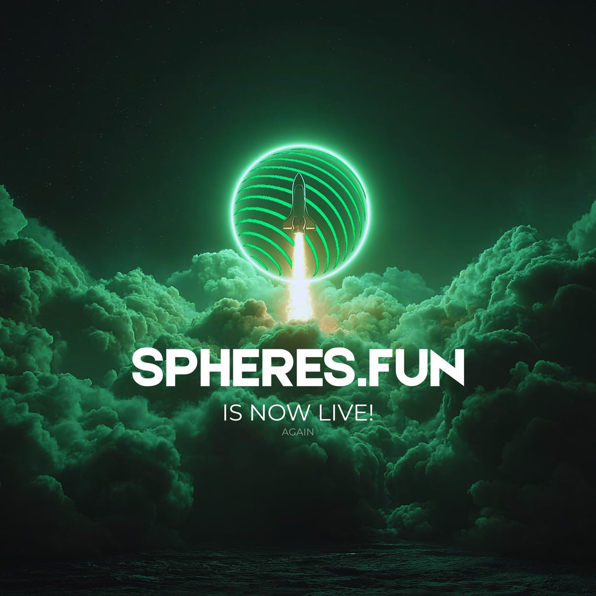 If you stayed through the downtime… you’re not just early — you’re legendary.

🟢 Spheres.fun is back — we’re live again! 🟢

spheres.fun

Use coupon code SPHEREX to launch your token for FREE! 🚀

#Sphere #HypeSphere #HYPE #HyperEVM