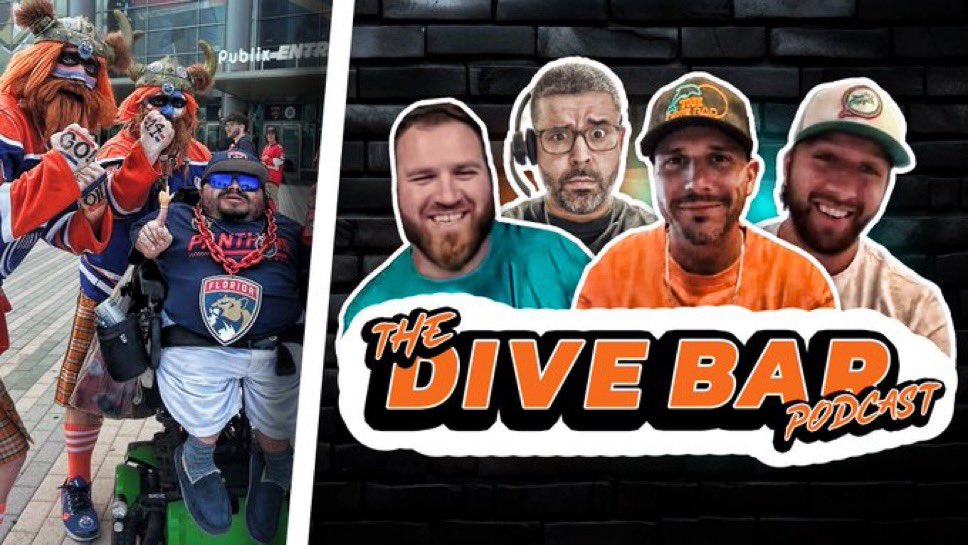 Ghost of Adam Gase (@ghostofadamgase) on Twitter photo Such a great time with <a href="/BigCeaz/">Cesar Lucero</a> on The Dive Bar.
We hear about Cesar’s journey as a Panthers fan, hardships, and how generational this run was for not only him, but all of South Florida.
youtube.com/live/lgsIzzXLF… Such a great time with <a href="/BigCeaz/">Cesar Lucero</a> on The Dive Bar.
We hear about Cesar’s journey as a Panthers fan, hardships, and how generational this run was for not only him, but all of South Florida.
youtube.com/live/lgsIzzXLF…