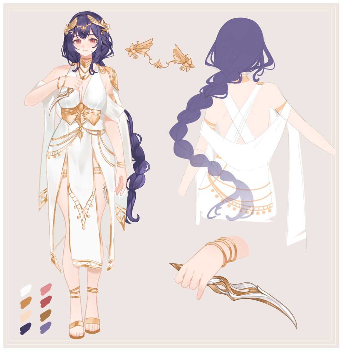 VioletNyachan's tweet photo. [ ⚜️Vio 2.0 design Reveal ⚜️]

Wanted to do things differently but couldn't wait to show you my DᛊVᛨᚺᛊ look~

Design + Model: @Soir_26
Rigg: @yorrenzu
Art: @ZU_JIMA; @_iguanche_

#Vtuber | #VtubersEN | #DVioArt https://t.co/wxij1fMORP