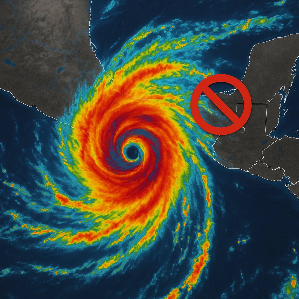TeloloapanMX's tweet photo. #DeUltimoMinuto || La Secretaría de Gestión Integral de Riesgos y Protección Civil informa que esta tarde “Erick” evolucionó a #Huracán de categoria 3 en la escala #SaffirSimpson y continúa su trayecto hacia las costas de Oaxaca y Guerrero. 🌀🚫 https://t.co/xBn0fwvnma