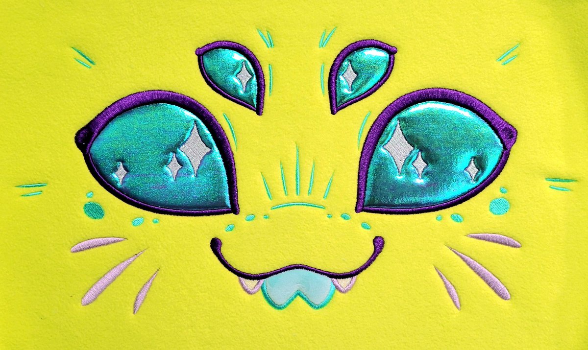 Applique vs embroidery!