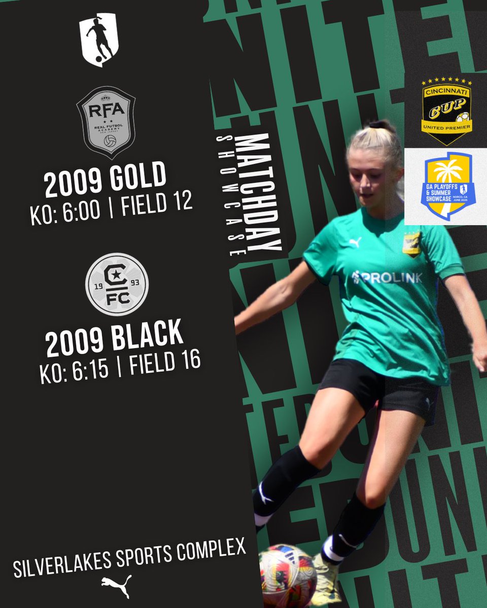 𝐈𝐭 𝐀𝐥𝐥 𝐒𝐭𝐚𝐫𝐭𝐬 𝐓𝐨𝐝𝐚𝐲!

<a href="/GAcademyLeague/">Girls Academy</a> Playoff &amp; Showcase Schedules ⤵️

#ForThePlayers || #pumafootball