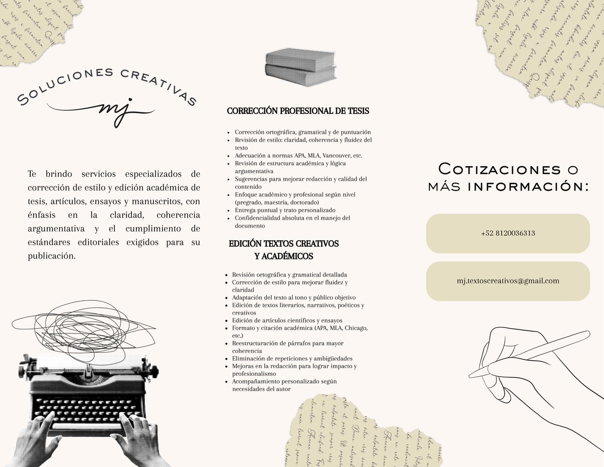jazminception's tweet photo. Mis servicios de corrección de tesis, artículos académicos, ensayos, textos creativos. ¿Me apoyan compartiendo? ✨🫶🏻 @la_de_rh @LosCazaVacantes @VacantesRemotas @frasalazar @amigafreelance @RedactoresMx https://t.co/YsWqemAYVl