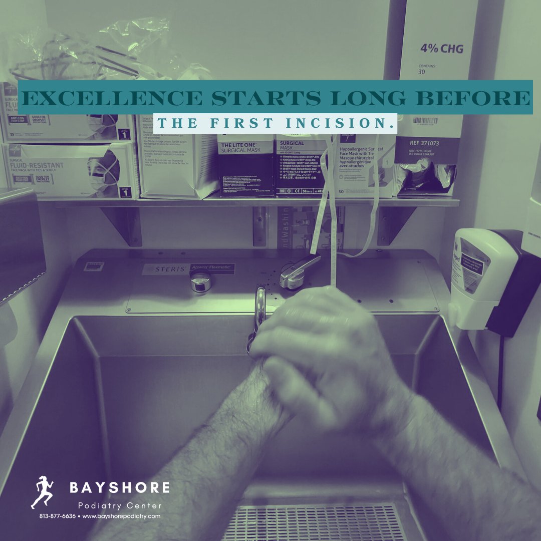 BayshorePod's tweet photo. It’s Friday—and while most are counting down to the weekend, Dr. Repko is scrubbing in to help our patients take their next step toward healing.

Because at Bayshore Podiatry Center, every procedure is a promise: to show up with focus, compassion, and excellence. 💪🦶 https://t.co/HXvVyI3SF2