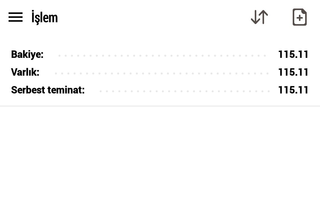 💸 Forex Serisi Başladı!

🟢 Başlangıç sermayesi: 115.11 $
🎯 Hedef: 500 $

Bu bir "hızlı zengin ol" serisi değil.
Sabır, disiplin ve stratejiyle ilerleyeceğim.

Gerçek hesap. Gerçek sonuçlar.

Takipte kal!

#Forex #TradeSerisi #100to500 #GerçekHesap