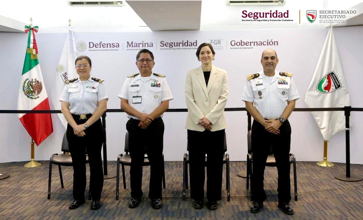 SESNSP (@sesnsp) on Twitter photo Hoy tuvimos el gusto de recibir en el #SESNSP a las y los estudiantes de la Especialidad del #CESNAV de <a href="/SEMAR_mx/">SEMAR México</a>. Durante su visita, compartimos el modelo institucional del Sistema Nacional de Seguridad Pública y sus funciones estratégicas. Las y los titulares de nuestros Hoy tuvimos el gusto de recibir en el #SESNSP a las y los estudiantes de la Especialidad del #CESNAV de <a href="/SEMAR_mx/">SEMAR México</a>. Durante su visita, compartimos el modelo institucional del Sistema Nacional de Seguridad Pública y sus funciones estratégicas. Las y los titulares de nuestros