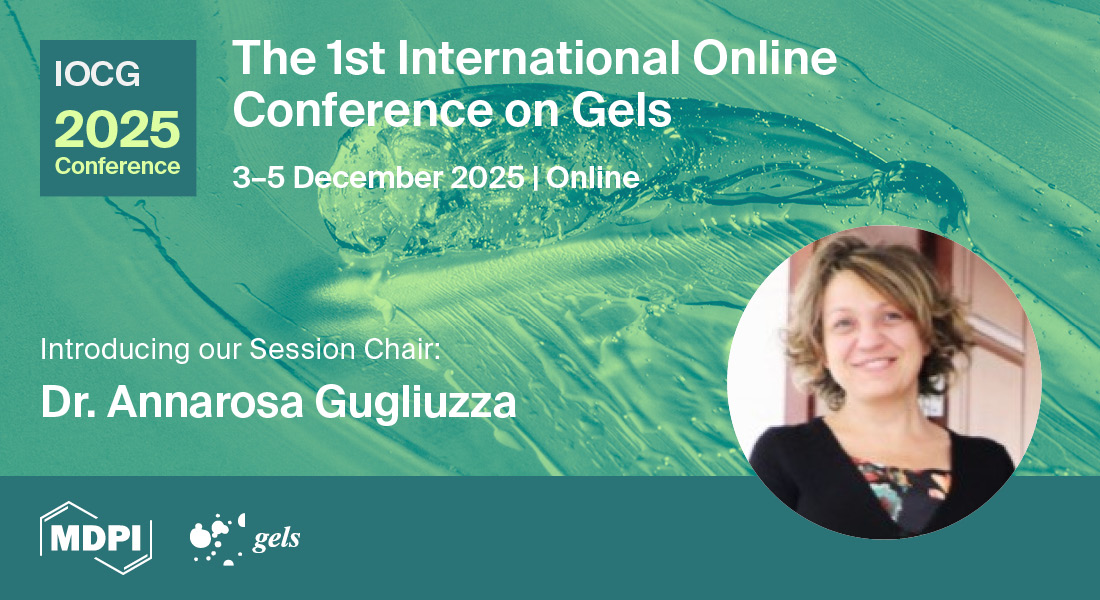 Gels MDPI (@gels_mdpi) on Twitter photo 📢Excited to announce Prof. Annarosa Gugliuzza from CNR-ITM as Session 6 chair for #IOCG2025!
🗓️ Conference Dates: 3–5 December 2025
🔗 Submit your abstract by 4 August 2025: shorturl.at/nJ6An
🔗 For more information: shorturl.at/3ely5 📢Excited to announce Prof. Annarosa Gugliuzza from CNR-ITM as Session 6 chair for #IOCG2025!
🗓️ Conference Dates: 3–5 December 2025
🔗 Submit your abstract by 4 August 2025: shorturl.at/nJ6An
🔗 For more information: shorturl.at/3ely5