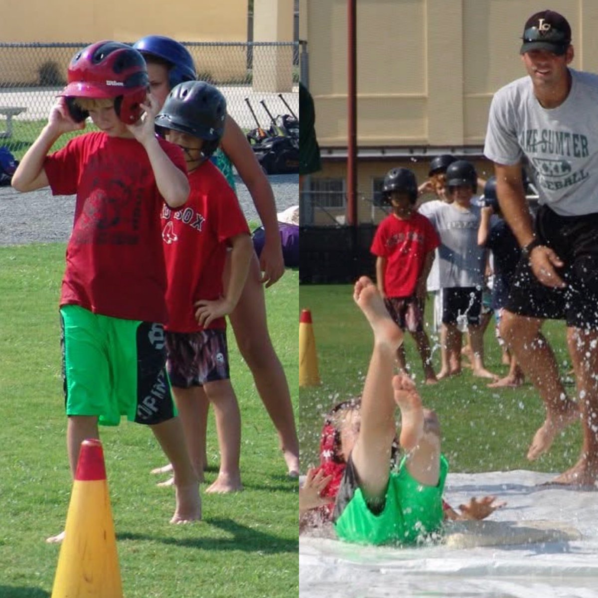Rich Billings (@rbillings13) on Twitter photo In honor of sliding day at camp…current <a href="/Reds/">Cincinnati Reds</a> pitcher <a href="/Bsinger51/">Brady Singer</a> was a <a href="/LakehawkBSB/">Lakehawk Baseball</a> camper back in the day! #WingsUp In honor of sliding day at camp…current <a href="/Reds/">Cincinnati Reds</a> pitcher <a href="/Bsinger51/">Brady Singer</a> was a <a href="/LakehawkBSB/">Lakehawk Baseball</a> camper back in the day! #WingsUp