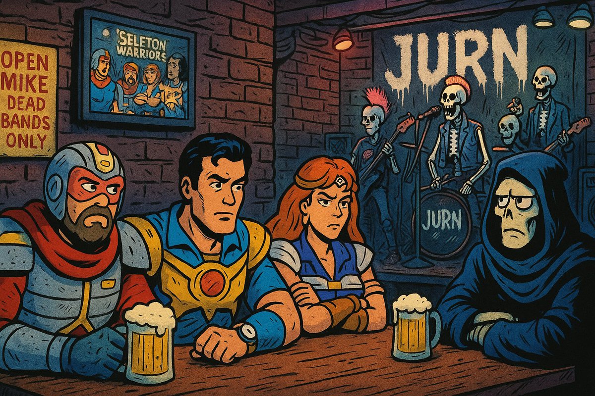 Spacetrucker138's tweet image. Skeleton Warriors -Theme Tribute youtu.be/vYXfYB3BWMo?si… via @YouTube #skeletondance #skeletonwarriors #jurn #Halloween