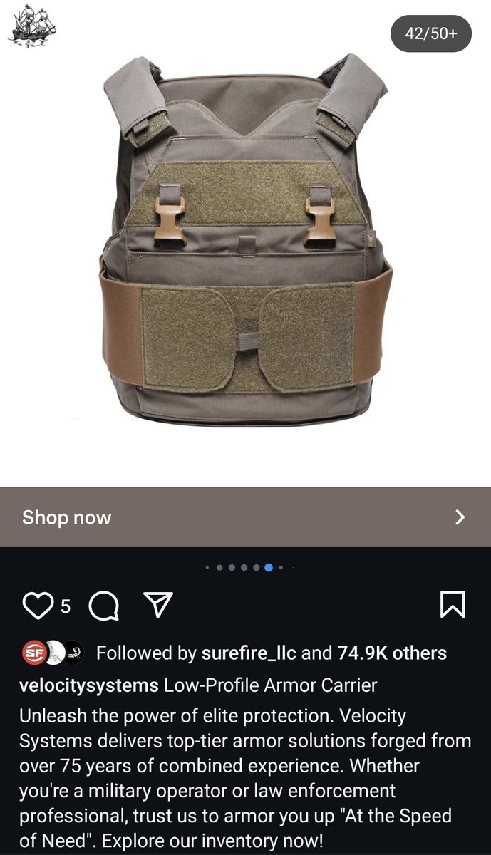 I really want a Velocity Systems low pro carrier now