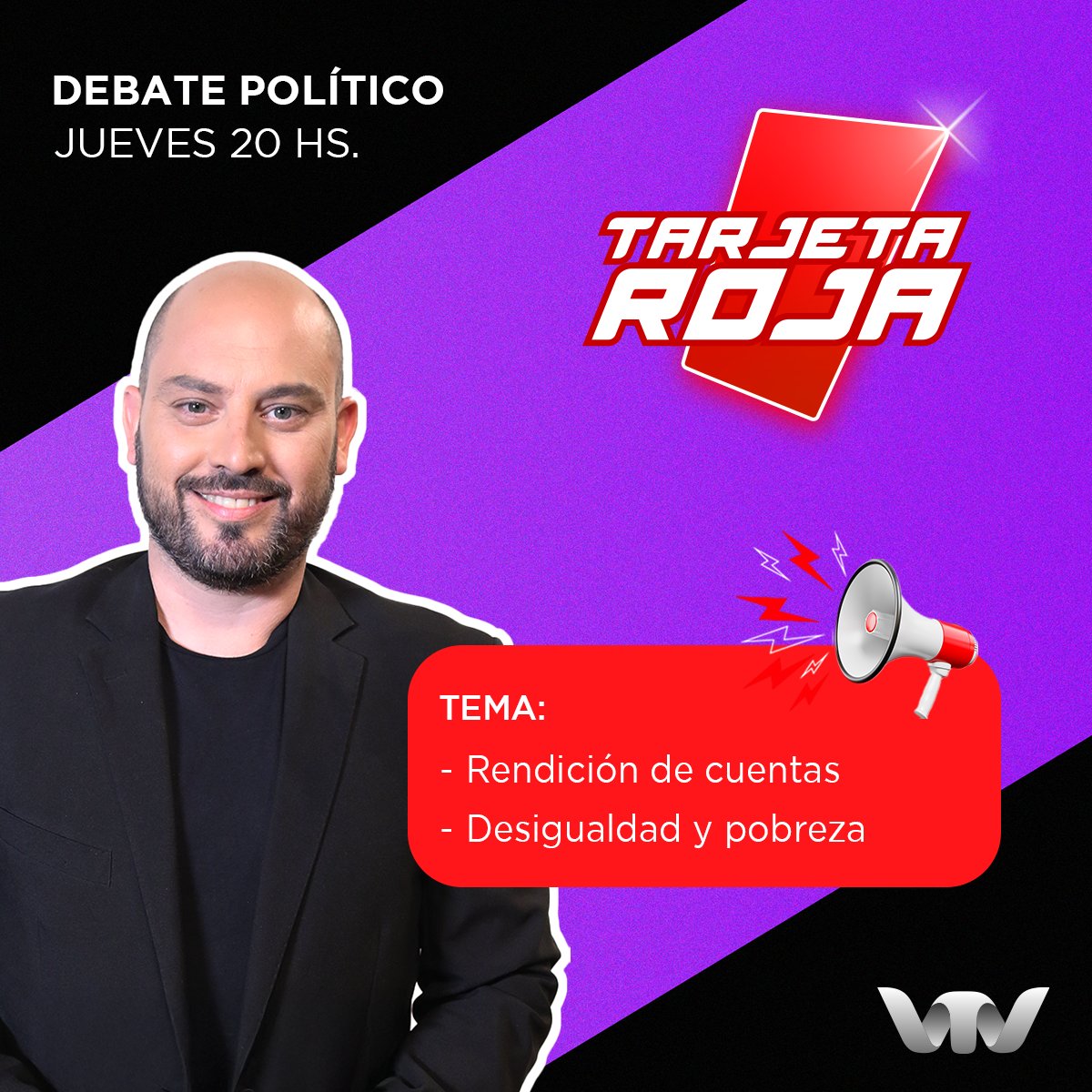 🛑 Mucho que hablar, mucho que debatir. Mañana a las 20 hs. no te pierdas una nueva entrega de #TarjetaRoja.