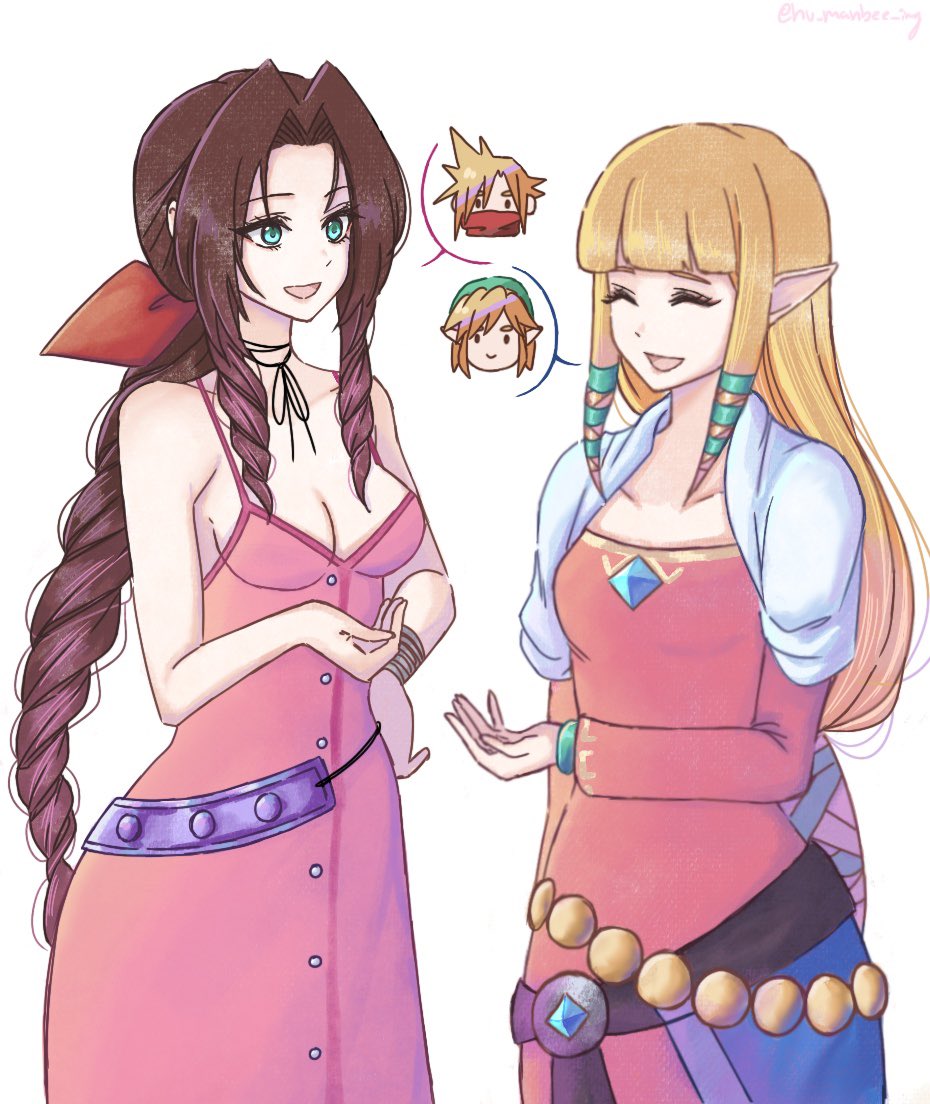 more zelda and aerith because I think they’d get along well