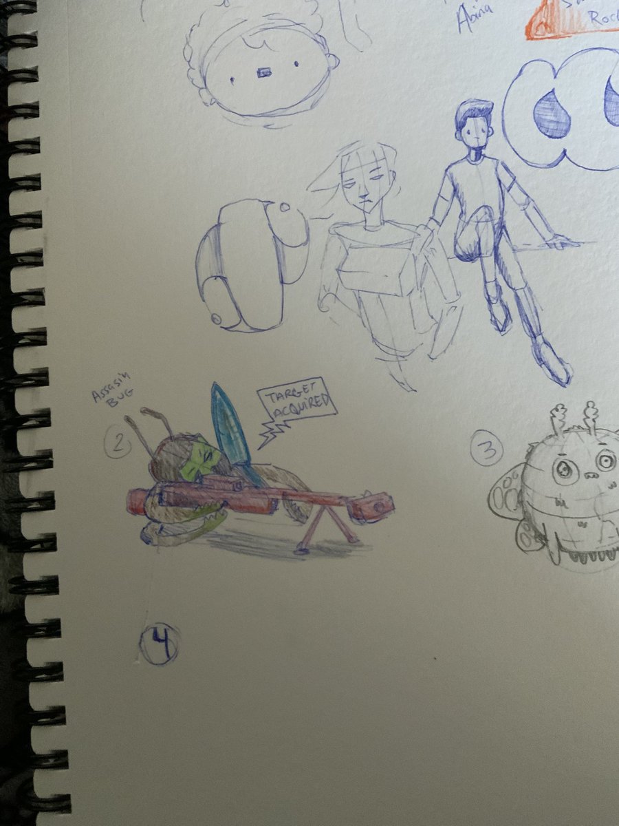 jamstarX's tweet image. Do you even like bugs?

Well, Look at my quirky drawings!

Daily prompts from a list inspired by the homie @vincentghoste 

Swipe for process!

#creatures #character_design #jamjamart #insects #drawingchallenge #junebugs #Illustrator