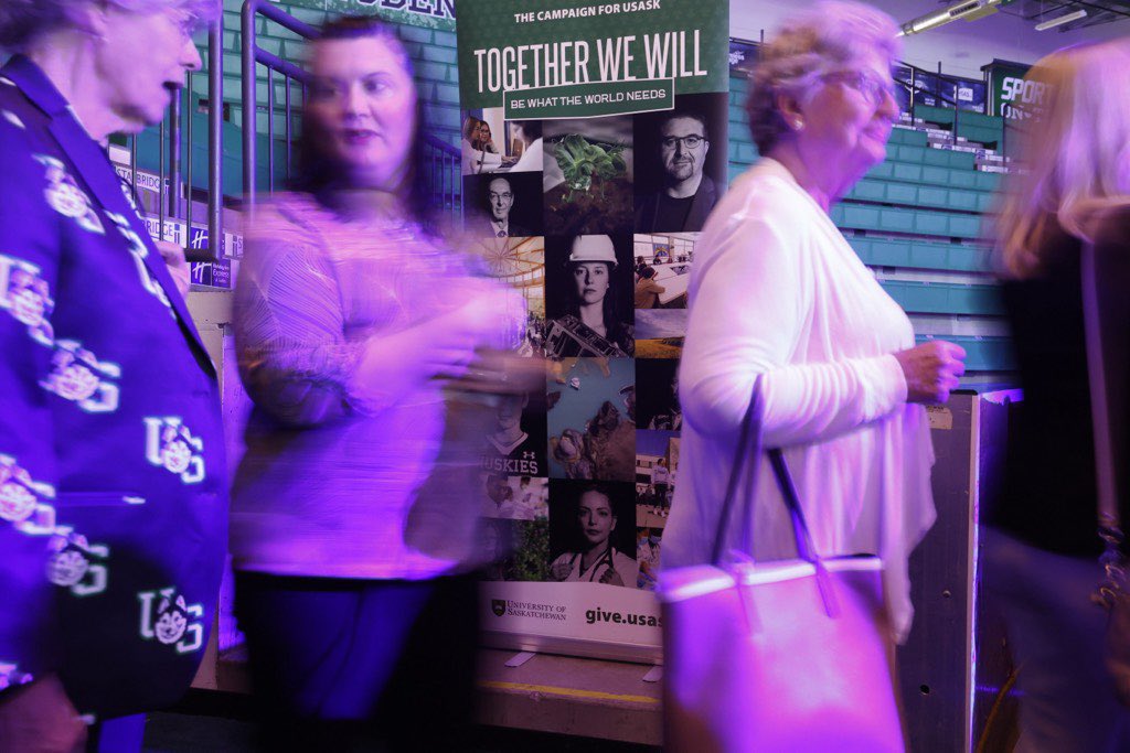The party is underway - thank you to everyone who has joined us as we celebrate the conclusion of our #USask Be What The World Needs fundraising campaign.

👉🏽 Follow along for updates as the evening unfolds at give.usask.ca. 

#BeWhatTheWorldNeeds | #CampaignForUSask