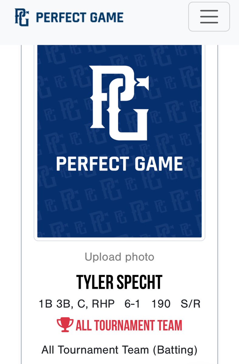 Thanks <a href="/PG_Tourney/">Perfect Game Tournaments</a> <a href="/PG_Scouting/">Perfect Game Scout</a> <a href="/PG_DeepSouth/">PG Deep South</a>