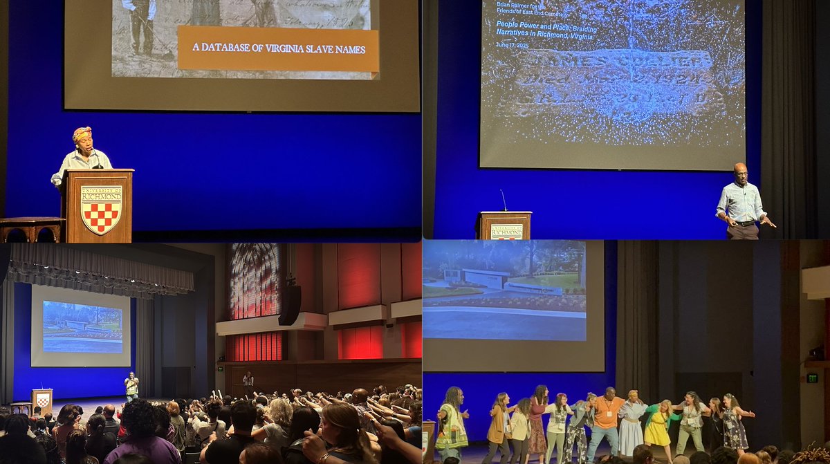 GivePulse (@givepulse) on Twitter photo 3/4 Day 3 of <a href="/BonnerNetwork/">Bonner Network</a> #SLI2025 brought us into the heart of Richmond’s stories—“People, Power, and Place.” <a href="/urichmond/">University of Richmond</a>
Dr. Lauranett Lee grounded us in Richmond’s historical context, while Brian from Friends of East End reminded us how the land still speaks, and Kevin had 3/4 Day 3 of <a href="/BonnerNetwork/">Bonner Network</a> #SLI2025 brought us into the heart of Richmond’s stories—“People, Power, and Place.” <a href="/urichmond/">University of Richmond</a>
Dr. Lauranett Lee grounded us in Richmond’s historical context, while Brian from Friends of East End reminded us how the land still speaks, and Kevin had