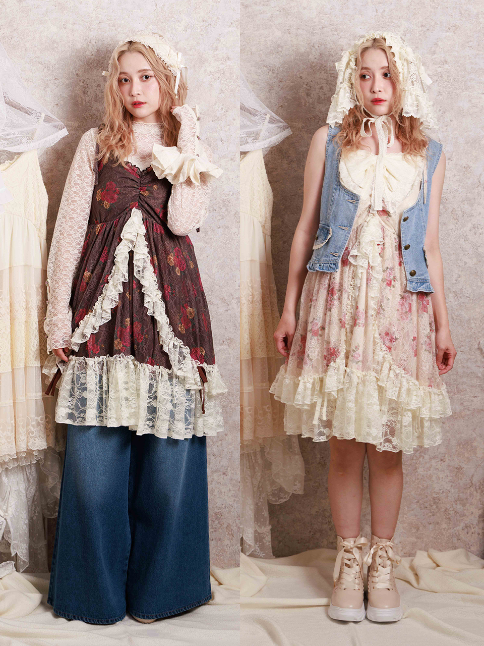 axes femme ブーケレースキャミチュニック♡ axes femme｜ブーケレースキャミチュニック | Rakuten Fashion