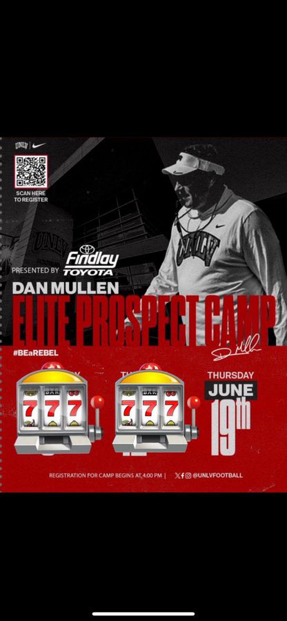 Thank you <a href="/Qoach_Deuce/">Denzel Nickerson</a> for the camp invite!
<a href="/MarianCentralFB/">Marian Central Catholic HS Football</a> <a href="/EDGYTIM/">Timothy “EDGYTIM” OHalloran</a> <a href="/AllenTrieu/">Allen Trieu</a> <a href="/GregSmithRivals/">Greg Smith</a>