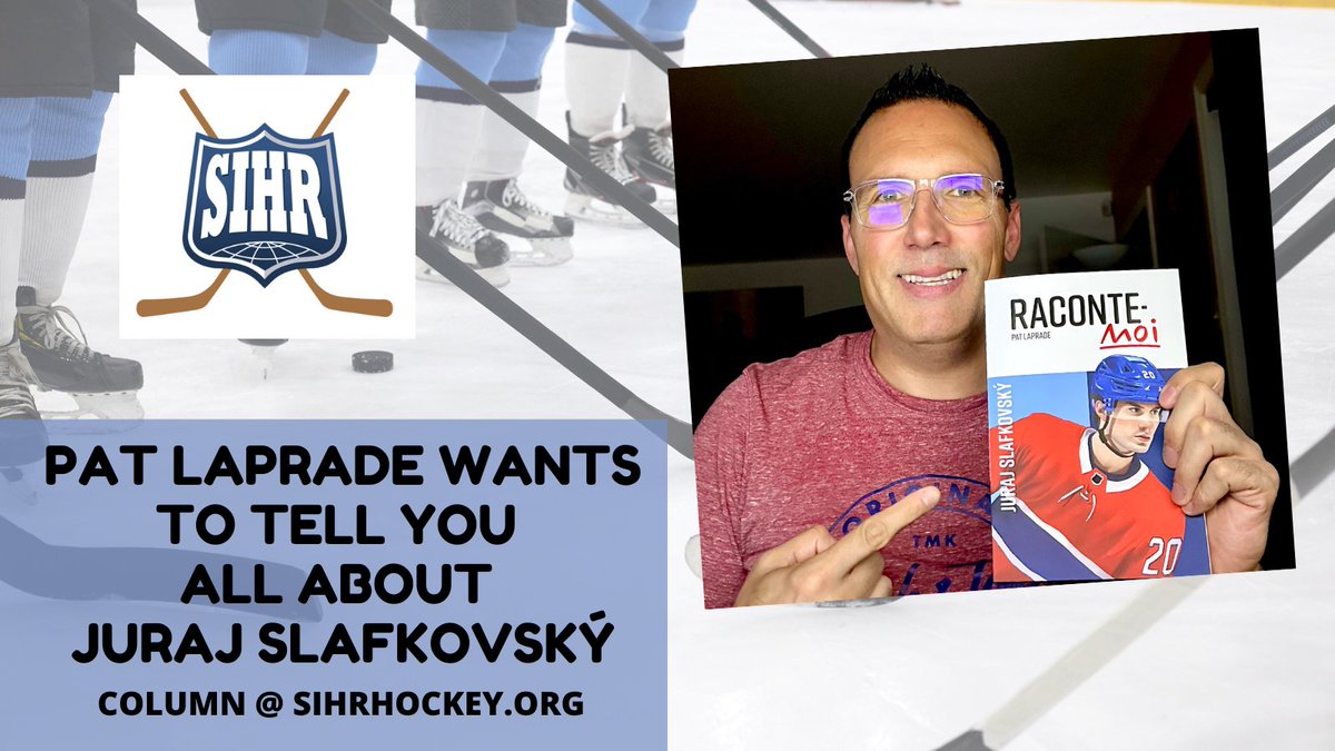 Greg Oliver (@gregmep) on Twitter photo I got a chance to talk to <a href="/PatLaprade/">Pat Laprade</a> for my Society for International Hockey Research book column about Raconte-moi: Juraj Slafkovský of the <a href="/CanadiensMTL/">Canadiens Montréal</a>. sihrhockey.org/2020/columns/a… I got a chance to talk to <a href="/PatLaprade/">Pat Laprade</a> for my Society for International Hockey Research book column about Raconte-moi: Juraj Slafkovský of the <a href="/CanadiensMTL/">Canadiens Montréal</a>. sihrhockey.org/2020/columns/a…