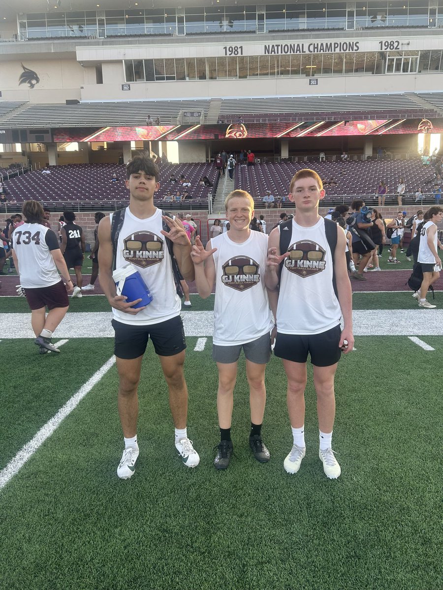 Had a great time at the Texas State Camp going 5/5 on my 1s