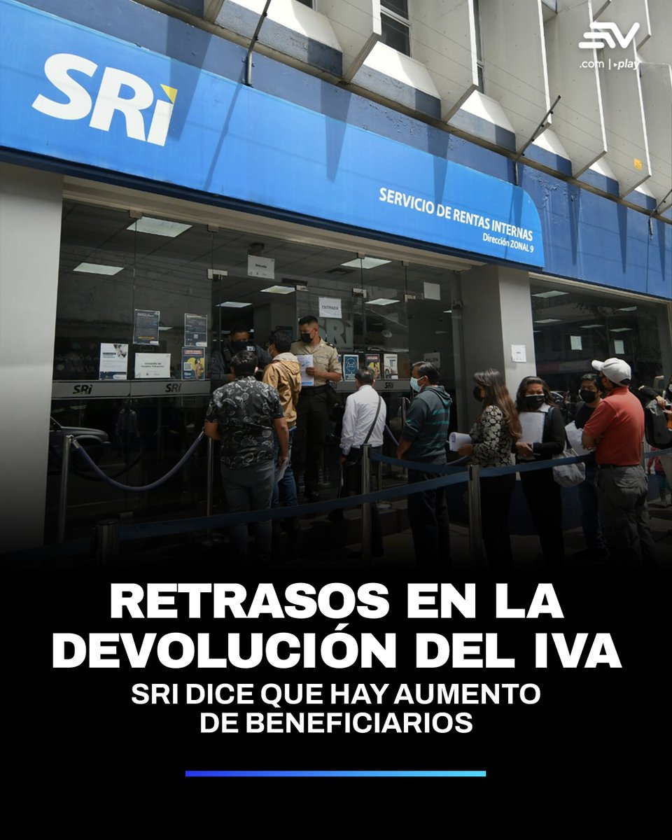 Adultos mayores y familiares de personas con discapacidad llegan a las oficinas del SRI para pedir información sobre pagos pendientes, que son vitales para cubrir alimentos, medicinas o servicios básicos. 👉 bit.ly/3HGJ4xc