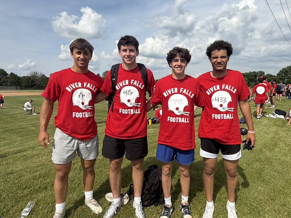 Germantown Gridiron Club (@gtowngridiron) on Twitter photo Great job representing Germantown Football at Minnesconsin Football /UWRF Mega Camp today. πͺπΌ
#team68 #warhawkpride
<a href="/JonMurkowski/">Jon Murkowski</a>
<a href="/Griffin_Stein15/">Griffin Stein</a> <a href="/JohnReinke_5/">John Reinke</a>
<a href="/gtownhawk42/">Christian Griffin</a> <a href="/CCGordon08/">Carter Gordon</a>
<a href="/BradyMoranski/">Brady Moranski</a>
<a href="/WinMex90/">Winslow Mexico III 2028 DE</a> <a href="/MJ_NFLDraft/">Mark Johnson</a> <a href="/PrepRedzoneWI/">Prep Redzone Wisconsin</a> <a href="/247Sports/">247Sports</a> <a href="/247sportsRecrui/">247recruiting</a> Great job representing Germantown Football at Minnesconsin Football /UWRF Mega Camp today. πͺπΌ
#team68 #warhawkpride
<a href="/JonMurkowski/">Jon Murkowski</a>
<a href="/Griffin_Stein15/">Griffin Stein</a> <a href="/JohnReinke_5/">John Reinke</a>
<a href="/gtownhawk42/">Christian Griffin</a> <a href="/CCGordon08/">Carter Gordon</a>
<a href="/BradyMoranski/">Brady Moranski</a>
<a href="/WinMex90/">Winslow Mexico III 2028 DE</a> <a href="/MJ_NFLDraft/">Mark Johnson</a> <a href="/PrepRedzoneWI/">Prep Redzone Wisconsin</a> <a href="/247Sports/">247Sports</a> <a href="/247sportsRecrui/">247recruiting</a>