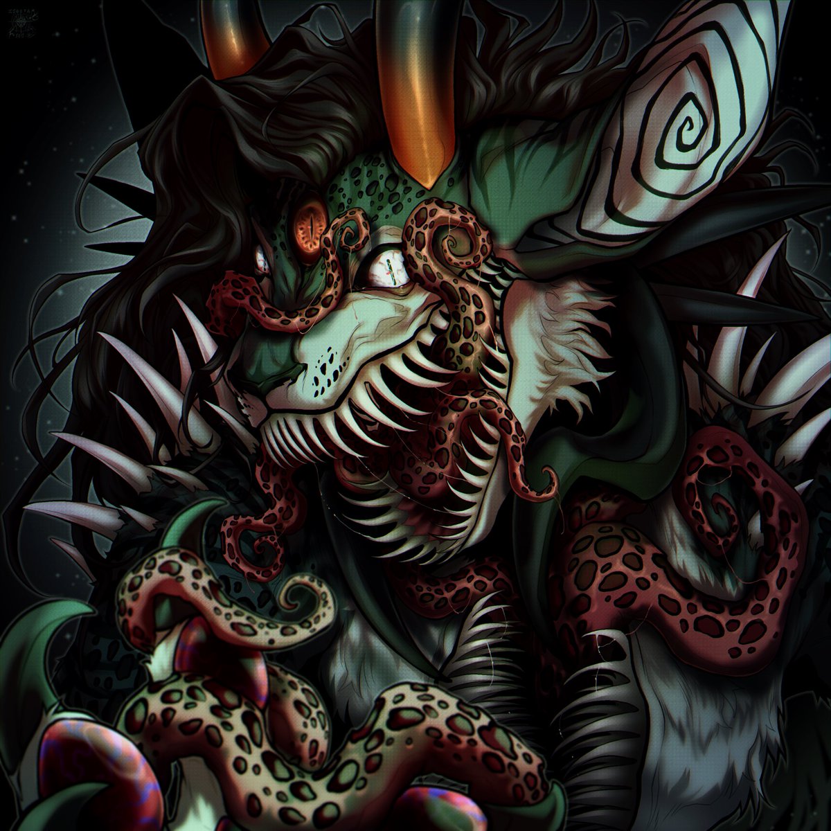 A commission

I remembered that I had twitter lol
Haven’t posted none of my non-fanart art since the start of this year holy hell