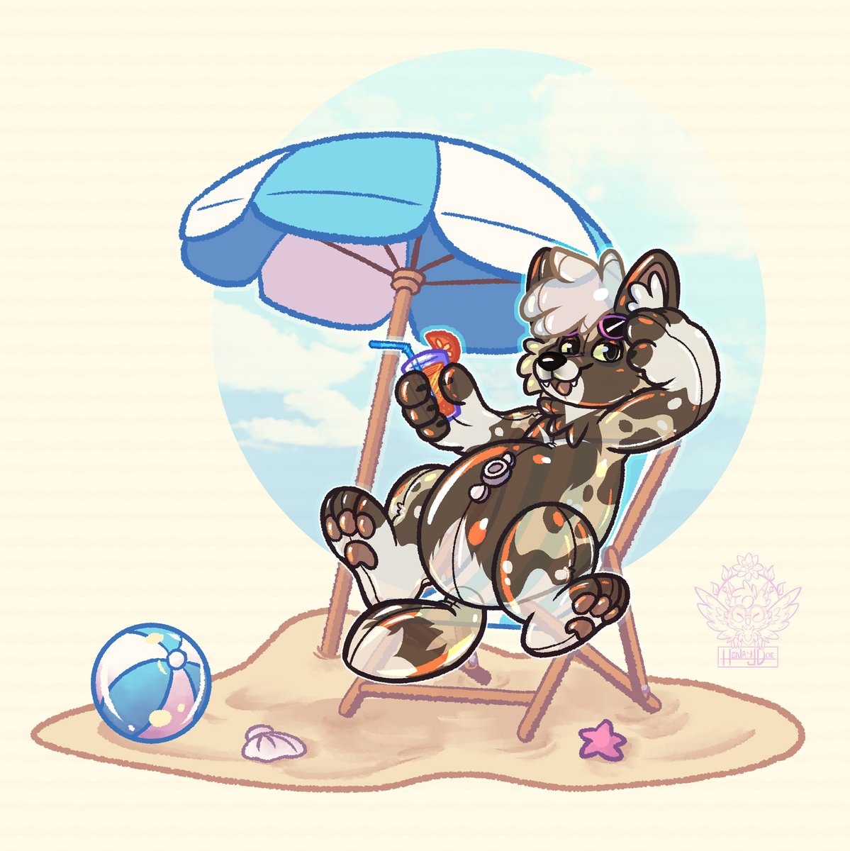 🌊 Beach Day Pooltoy YCH for Moose🌊
Thank you for your support