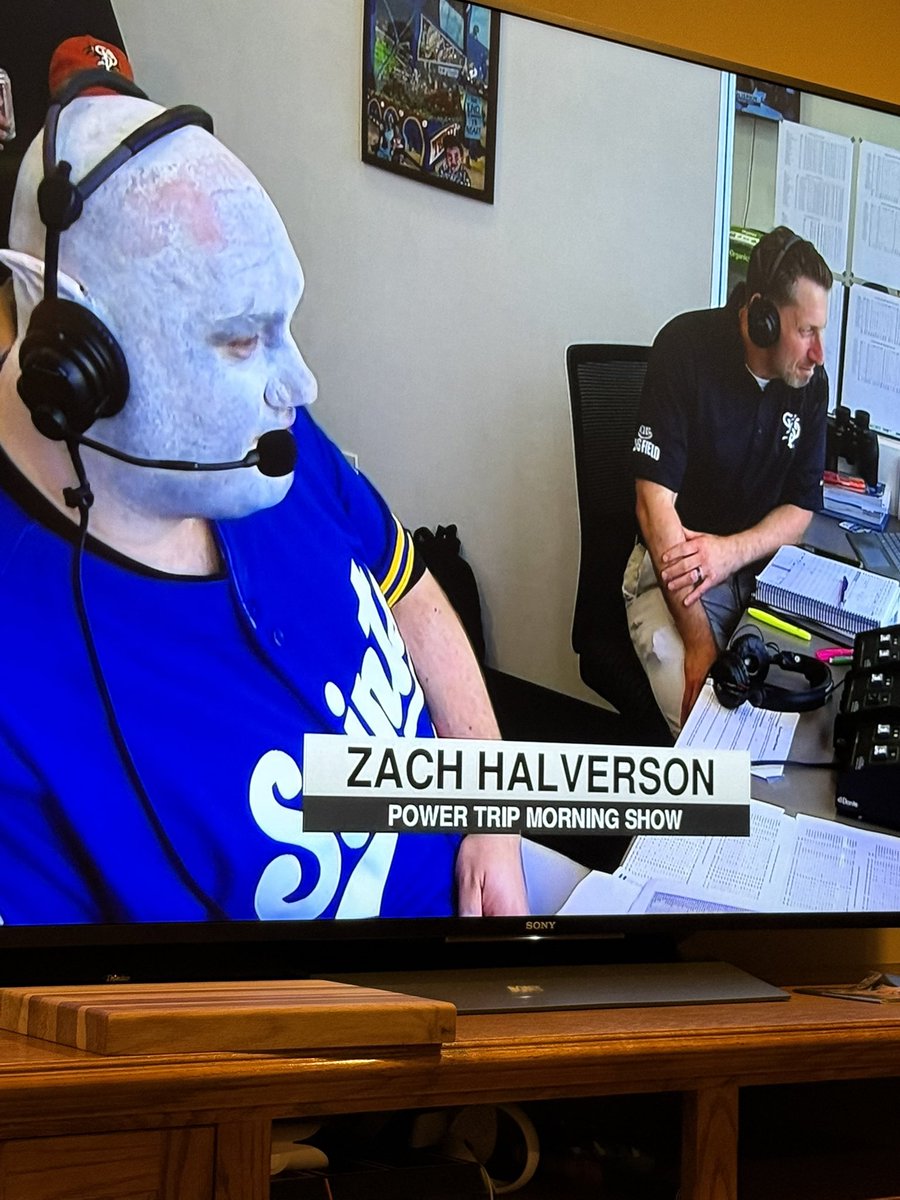scottypeer's tweet photo. @ZachHalverson @PowerTripKFAN 
Nice work on the tv broadcast Zach https://t.co/uwVhsckslR