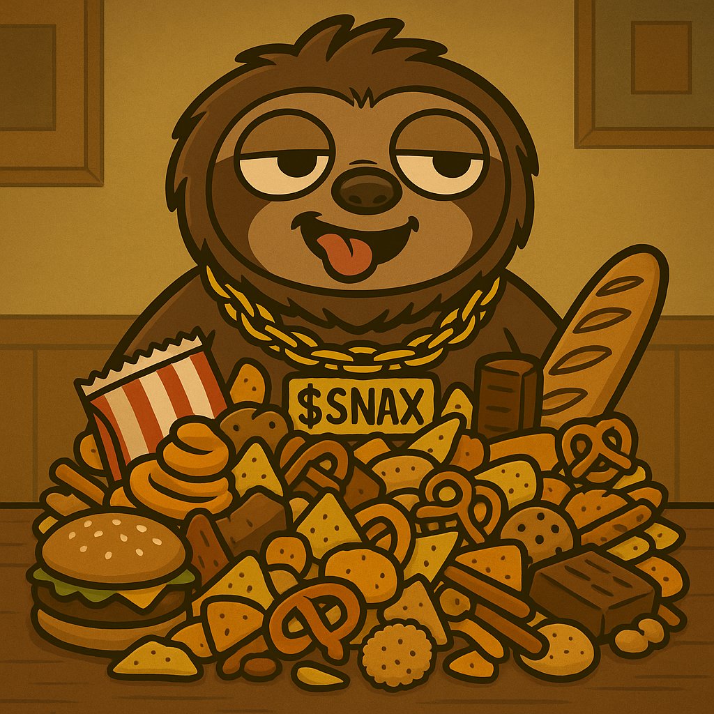 snaxthesloth's tweet photo. People ask how I stay looking so youthful.
"It's all the preservatives I eat." - $SNAX
#CryptoComedy #SlothWisdom #BasedMemecoin #MemeCoinMagic #SnackFacts #ForeverFresh #funnyjokes #cryptobanter #memesdaily #memelife #funnymemes #viralmemes #memecommunity #100xgem #crypto https://t.co/sA3wOqfVUA