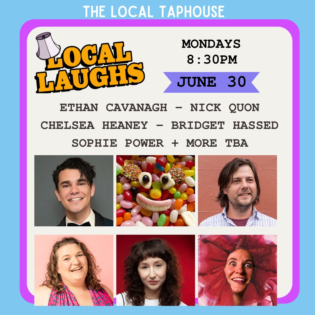 LocalLaughsStK's tweet image. Huzzah! Comedy gold coming your way with Mike McLeish, Nikki Britton, Isaac Compton, The Fake McCoys, Josh Spyro and Lauren Edwards
trybooking.com/BOCLQ