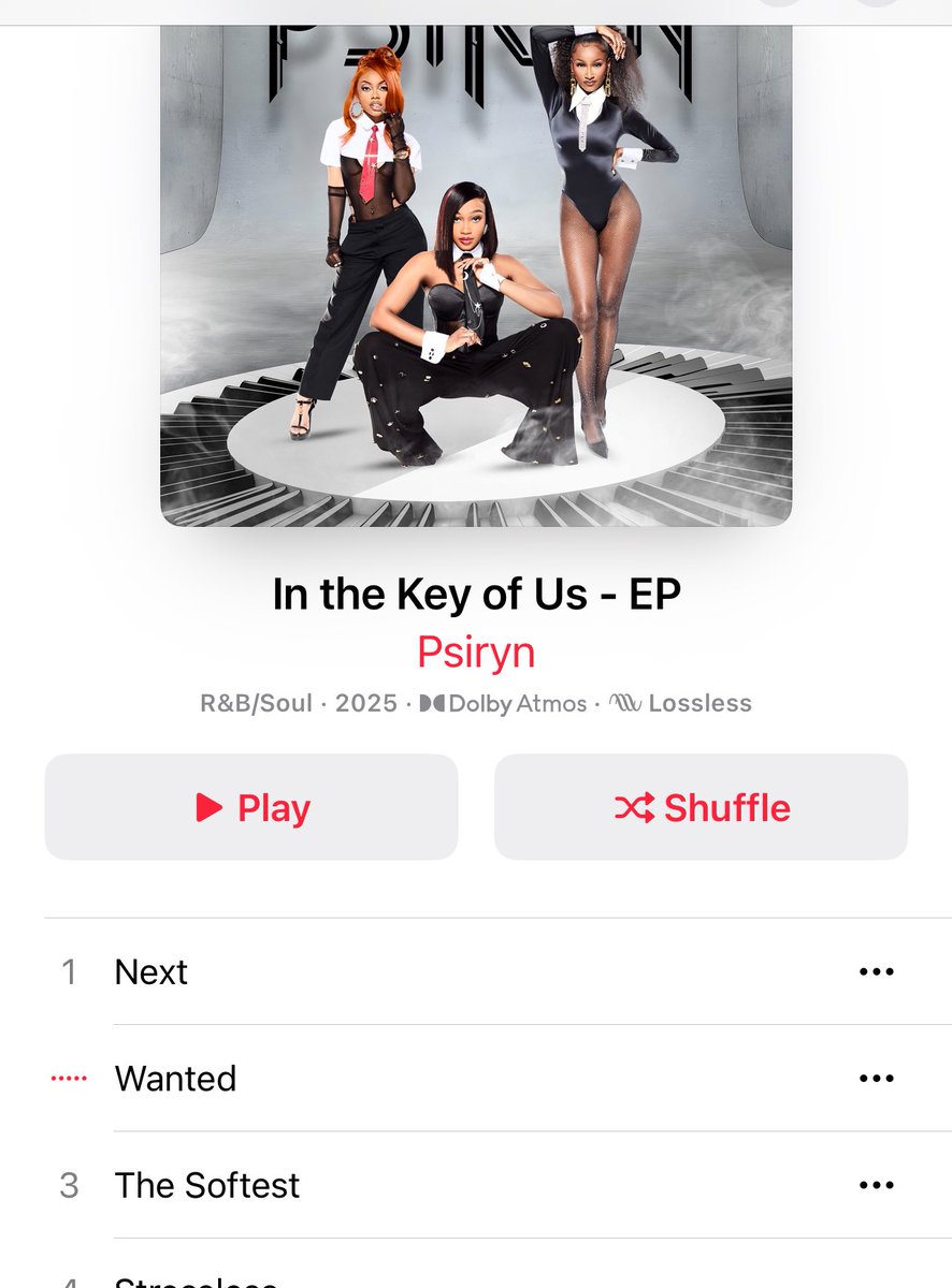BlameEricLamont's tweet photo. Round of applause to @Kandi
This is what artist development sounds like.
This is what rehearsal and proper creative direction looks/sounds like.
@Psirynmusic debut EP #InTheKeyOfUs is really a rocket full of bangers.
Start to finish, not a skip in sight. A group.
👏🏾💯‼️ https://t.co/MmpoaZzQ29
