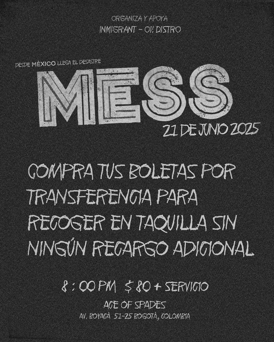 Entradas por transferencia en el 3004776492 o en el 3007878753.

Nos vemos el Sábado.