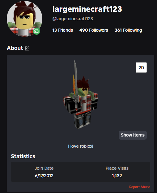 l_argos's tweet image. Forgot yesterday was my 13th year on ROBLOX