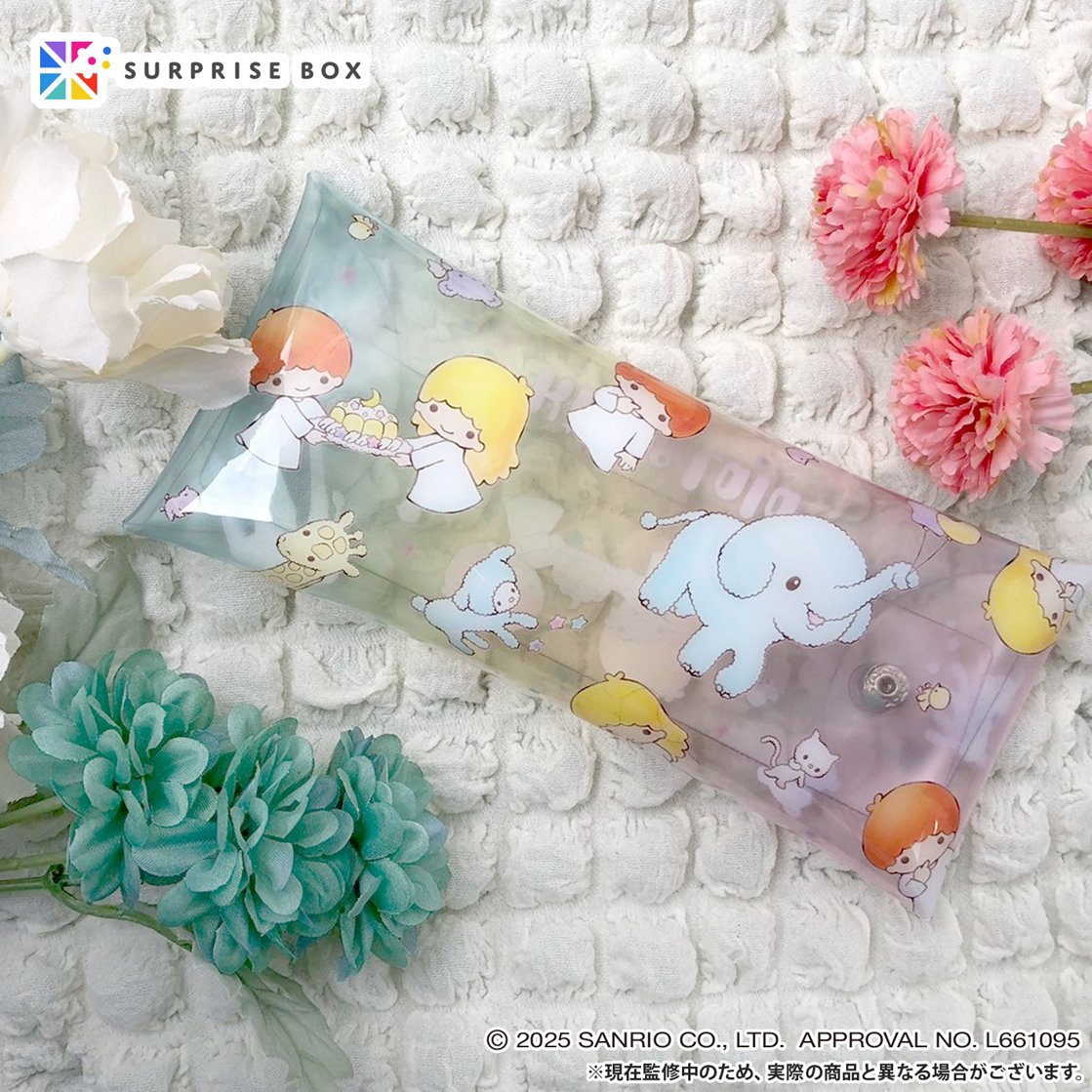 限定アイテムを
定期便でお届けする
#サプライズボックス🎁

#リトルツインスターズ 8月号🌈
「マルチケース」をご紹介☁
✅surprisebox.jp/lineup/kikilala

クリアな質感が可愛い
ペンケースはもちろん
夏には、サングラスケースとしても
使えちゃう便利アイテム💜

ぜひに手に入れてくださいね‼