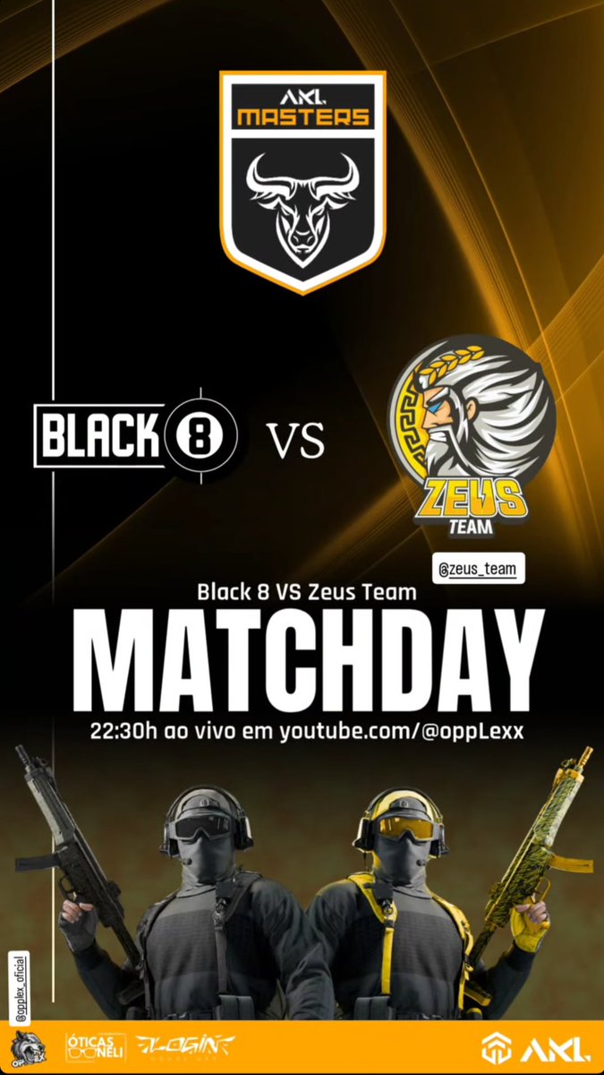 🎮SHOWTIME🎮

Vem acompanhar nosso time jogando ao vivo contra Black 8 na AKL Masters da <a href="/AKLOficial/">AKL Oficial</a>

<a href="/LeoScarz_/">Scarz</a>
<a href="/_theBERNA/">Berna</a>
<a href="/manz_szz/">manzzz</a>
<a href="/Magic_szz/">Gio</a>

youtube.com/@opplexx

#GoZeus #LightningStorm⚡️