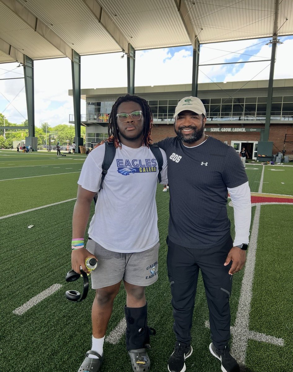 KJRobinson28's tweet photo. Had a great time at @UAB_FB prospect camp on saturday can’t wait to come back!! @Coach_Jones_1 @CoachRuss58 https://t.co/ORwOJlJRPm