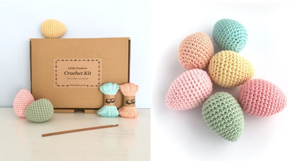 LittleConkers's tweet image. Eggs are a great way to learn to #crochet 3D shapes. Eco-friendly kit with all you need: littleconkers.co.uk/shop/egg-croch… 
#GiftIdeas #CraftKit