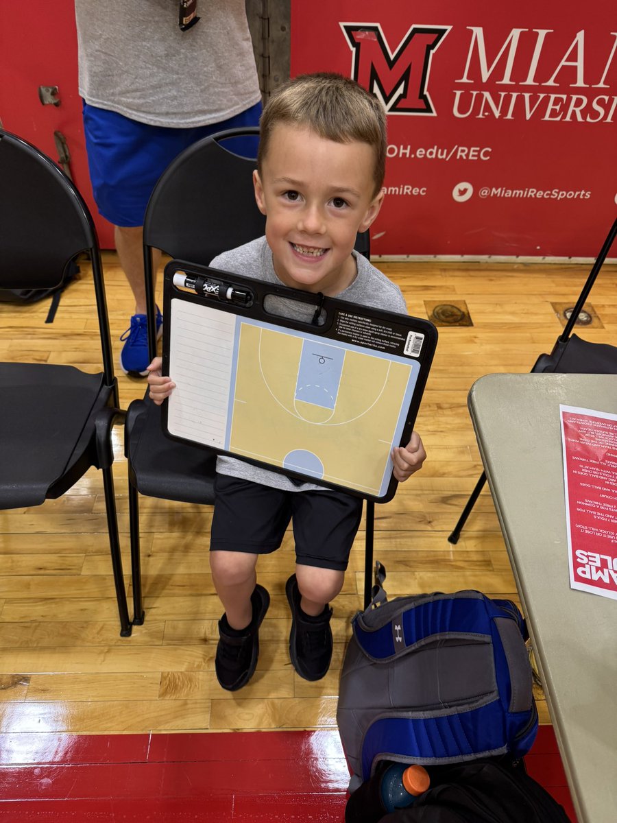 Played at 8:30am this morning at Miami. Evan told me he wanted to go. My guy was up at 6:30am! Made it through 3 games &amp; then wanted to go watch Fresh/JV! He doesn’t know how much I loved  this! He loves being around our guys &amp; they do a great job of interacting with him! Proud!!