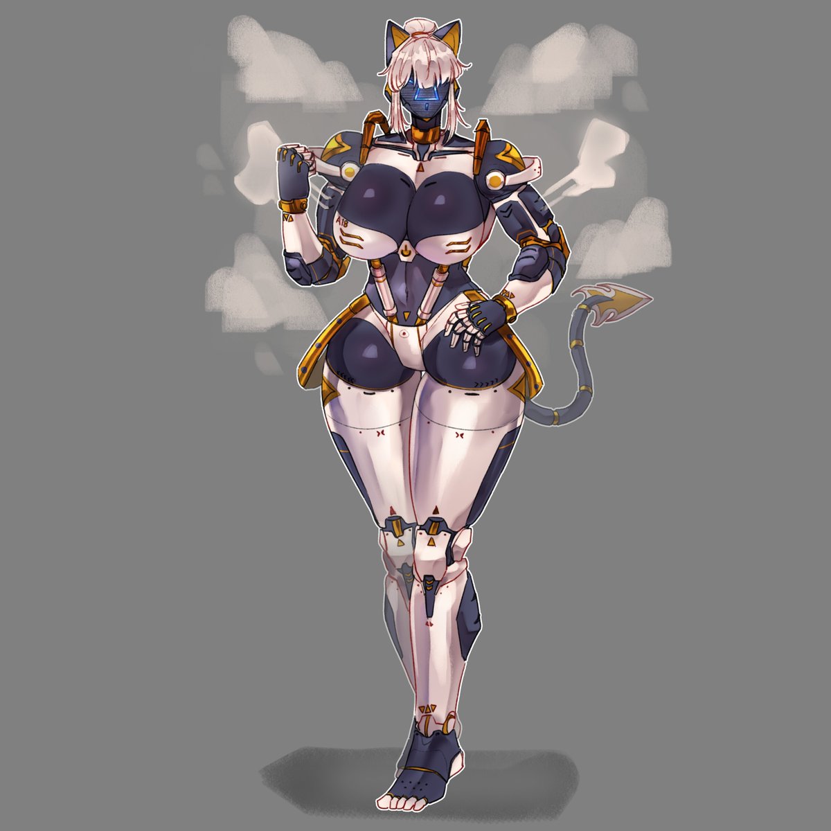 She installed bigger assets now