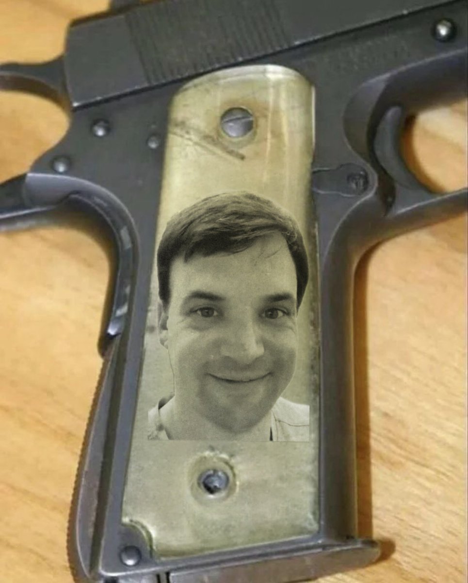 During World War II, it was common for soldiers to keep family photos under clear grips on their 1911 pistols. They were called “sweetheart grips”