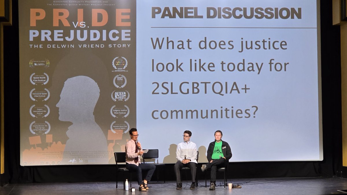 Hamilton Community Foundation (@hamcommfdn) on Twitter photo Thank you to everyone who joined us tonight for a screening of Pride vs Prejudice and a panel on queer justice past and present especially our panelists Michael Blashko (Queer Justice lead <a href="/HamiltonJustice/">Hamilton Community Legal Clinic</a>) and Lisa Jeffs (Sr. EDI consultant <a href="/StJoesHamilton/">St. Joe's Healthcare (Hospital & Foundation)</a>). #pridemonth2025 Thank you to everyone who joined us tonight for a screening of Pride vs Prejudice and a panel on queer justice past and present especially our panelists Michael Blashko (Queer Justice lead <a href="/HamiltonJustice/">Hamilton Community Legal Clinic</a>) and Lisa Jeffs (Sr. EDI consultant <a href="/StJoesHamilton/">St. Joe's Healthcare (Hospital & Foundation)</a>). #pridemonth2025