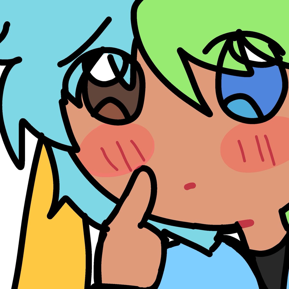 derap_chan's tweet photo. does this make me cute or tuff https://t.co/4v8y8hUFMj