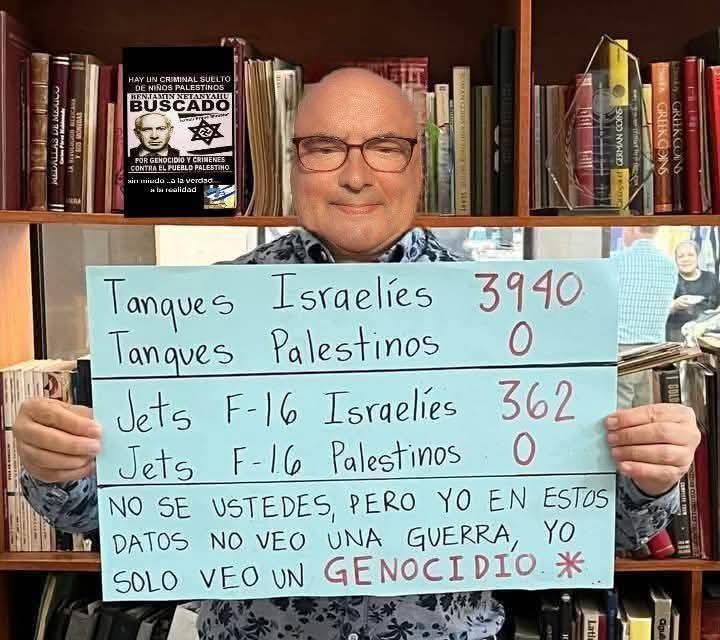 AndrsFernndezL's tweet photo. Mejor explicado ¡¡¡Imposible!!!
Es GENOCIDIO
#IsraelGenocida
#FreePalestine #Israel_Enemy_of_Humanity
👇🏻👇🏻👇🏻 🇵🇸🇵🇸🇵🇸 https://t.co/JtkSEJh9pC