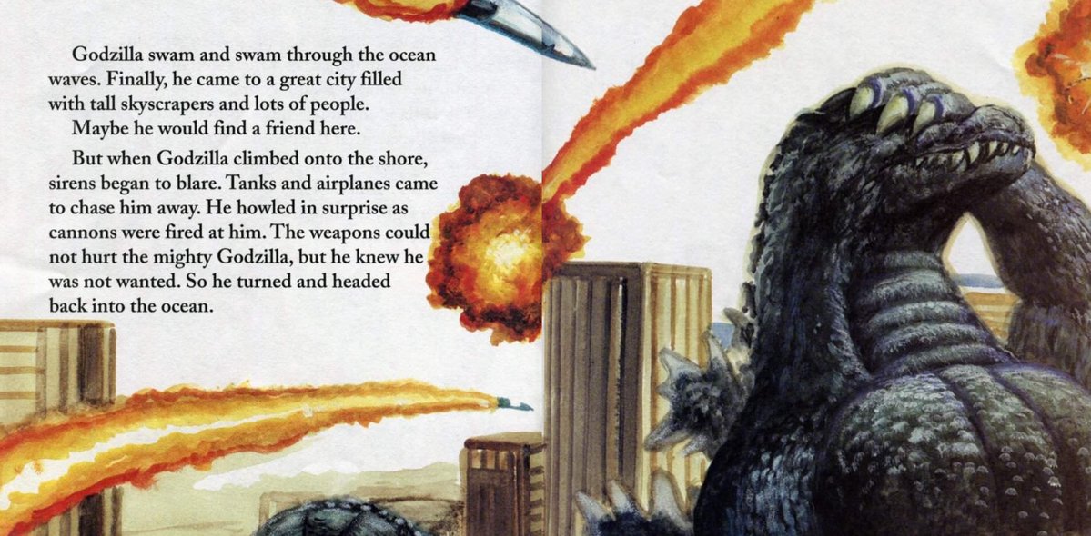 Someone be Godzilla’s friend 😭