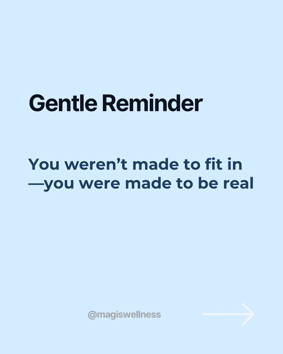 antonynalex's tweet photo. Stop shrinking to fit. The right people will love you exactly as you are.

#youarenottoomuch #authenticliving #selfworthjourney #mentalwellness https://t.co/jJLtbOBgP9