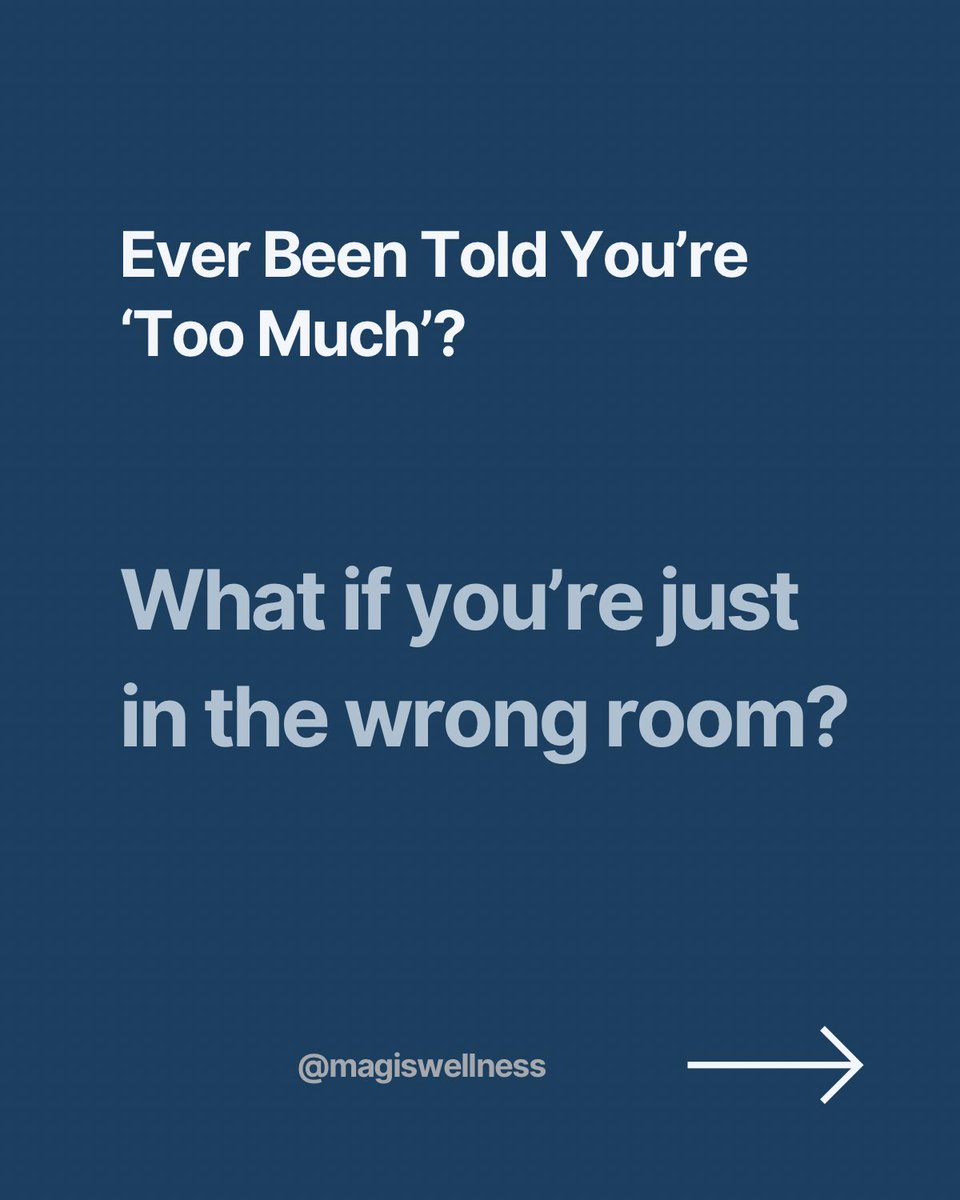 antonynalex's tweet photo. You’re not too much—you’re just not meant for everyone. #emotionalstrength #innerconfidence #beyourselfalways #selfacceptance #realnotperfect #magiswellness https://t.co/vvoLVAPuMA